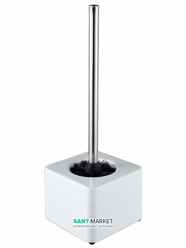 Йоржик для унітазу Haceka Yoly підлоговий пластик білий 1137997