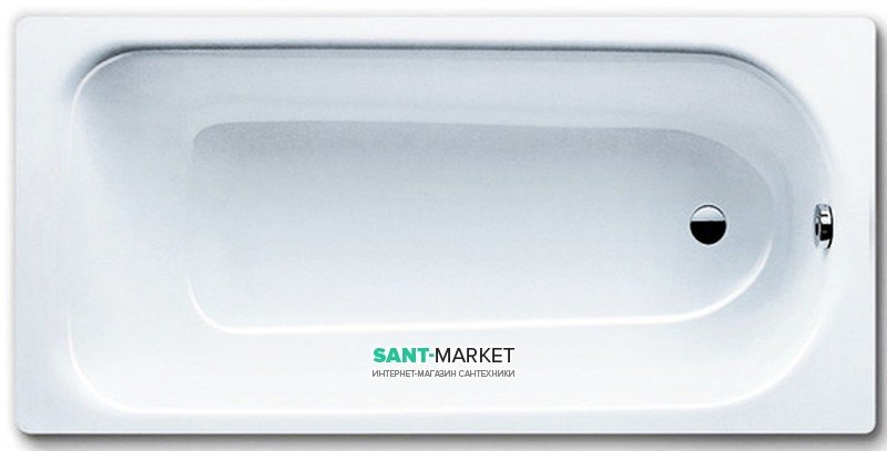 Сталева ванна Kaldewei Eurowa 160х70 см mod 311 білий 119712030001