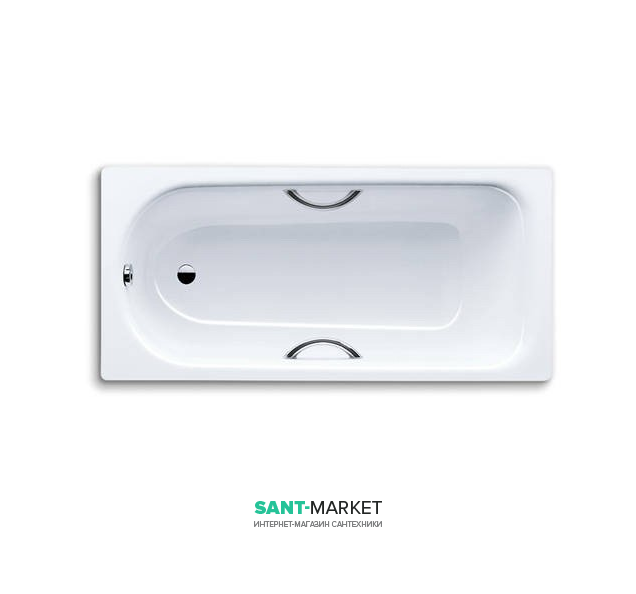 Сталева ванна Kaldewei Saniform Plus Star 180X80 см mod 337 білий 133700010001