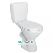 Унітаз-компакт підлоговий Kolo Idol з бачком і сидінням кераміка білий 19026-00U