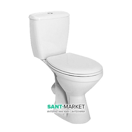 Унитаз-компакт напольный Kolo Idol с бачком и сиденьем керамика белый 1903301U