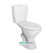 Унитаз-компакт напольный Kolo Idol с бачком и сиденьем керамика белый 1903301U