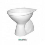 Чаша унитаза Kolo Freja косой выпуск 30° керамика белый L73202000