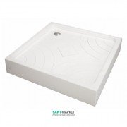 Душевой поддон Koller Pool Cola-P 80x80 см квадратный акрил белый 8KP0022