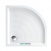 Душевой поддон Koller Pool Round 90x90 см полукруглый акрил белый ROUND90R