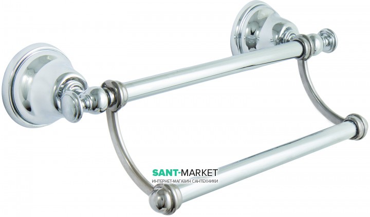 Тримач для рушників подвійний All.Pe Harmony 34 см хром CR HA012