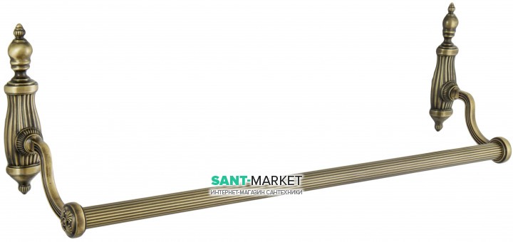Держатель для полотенец одинарный  All.Pe Ondine бронза BR ON011