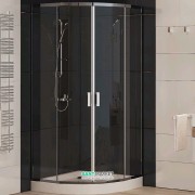 Душевая кабина Koller Pool Liga Line LLR2 900 KP Silver прозрачное стекло 1194075