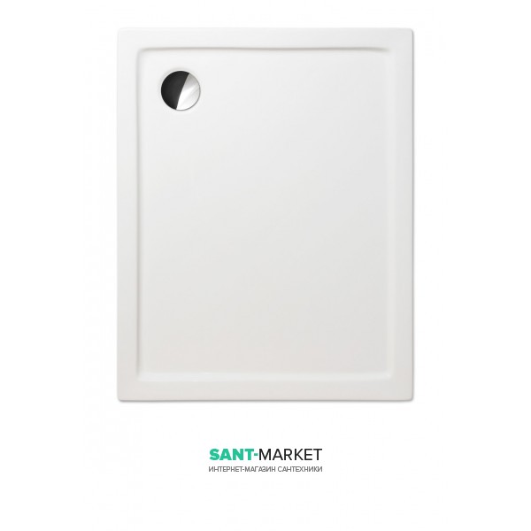 Душевой поддон Koller Pool Flat Kvadro 140x80 см прямоугольный акрил белый 8KP0125