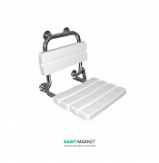 Сидіння для душа Kolo Lehnen Funktion зі спинкою матова поверхня L1221104