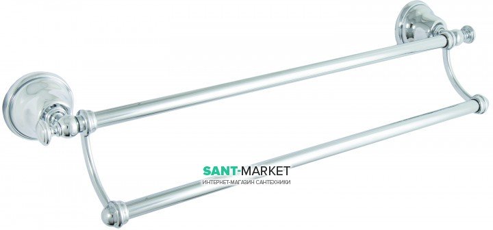 Держатель для полотенец двойной All.Pe Harmony 58 см хром CR HA012