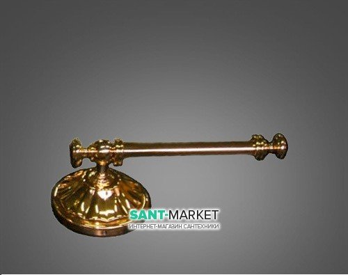 Держатель для туалетной бумаги без крышки All.Pe Margherita золото ORBI MG0219