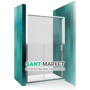 Двері душова Koller Pool Liga Line LLD2 / 1000 профіль Brillant скло Transparent 556-1000KP0-00-02