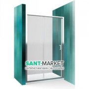 Двері душова Koller Pool Liga Line LLD2 / 1000 профіль Brillant скло Transparent 556-1000KP0-00-02