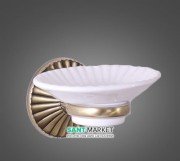 Мильниця для ванною All.Pe Opal бронза / білий BR OP106