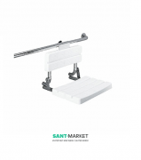 Сидіння для душа Kolo Lehnen Funktion зі спинкою гладка поверхня L1223100