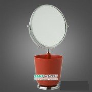 Дзеркало настільне для ванної All.Pe 5 Collection хром / червоний MI028 RO