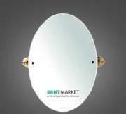 Дзеркало у ванну кімнату настінне All.Pe Opal золото OR OP021