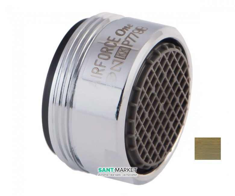 Аэратор для смесителя Emmevi М24x1 С Anti-calc покрытием бронза BR C00123