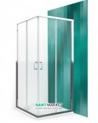 Душевая кабина Koller Pool Liga Line LLS2/900 профиль Brillant стекло Transparent 554-9000KP0-00-02