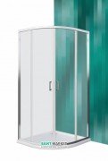 Душевая кабина Koller Pool Liga Line LLR2/800 профиль Brillant стекло Transparent 555-8000KP0-00-02