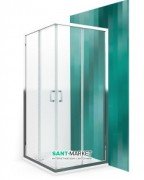 Душевая кабина Koller Pool Liga Line LLS2/900 профиль Brillant стекло Transparent 554-9000KP0-00-02