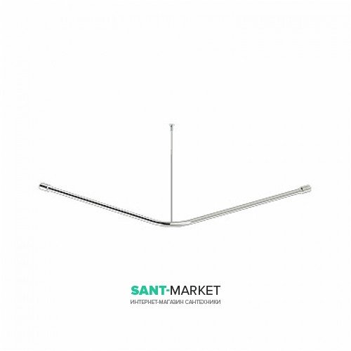 Карниз для душової штори Kolo Lehnen Concept кутовий 120х120 см L63102000