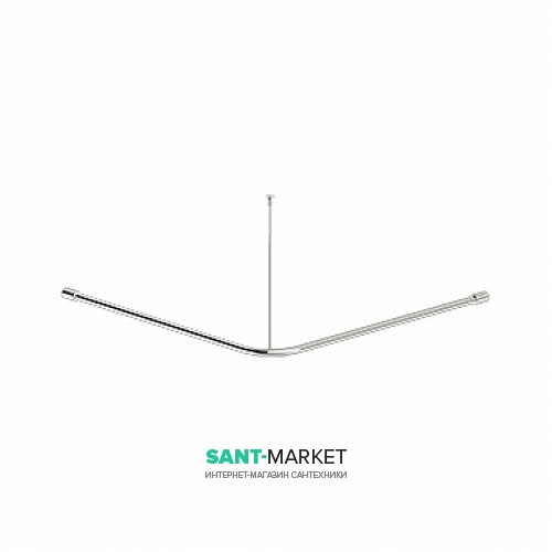 Карниз для душової штори Kolo Lehnen Concept кутовий 150х150 см L63103000