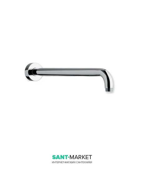 Кронштейн для верхнього душу Emmevi настінний 30 см хром C00679 CR