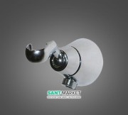 Держатель для душа настенный поворотный Bossini  хром C21000