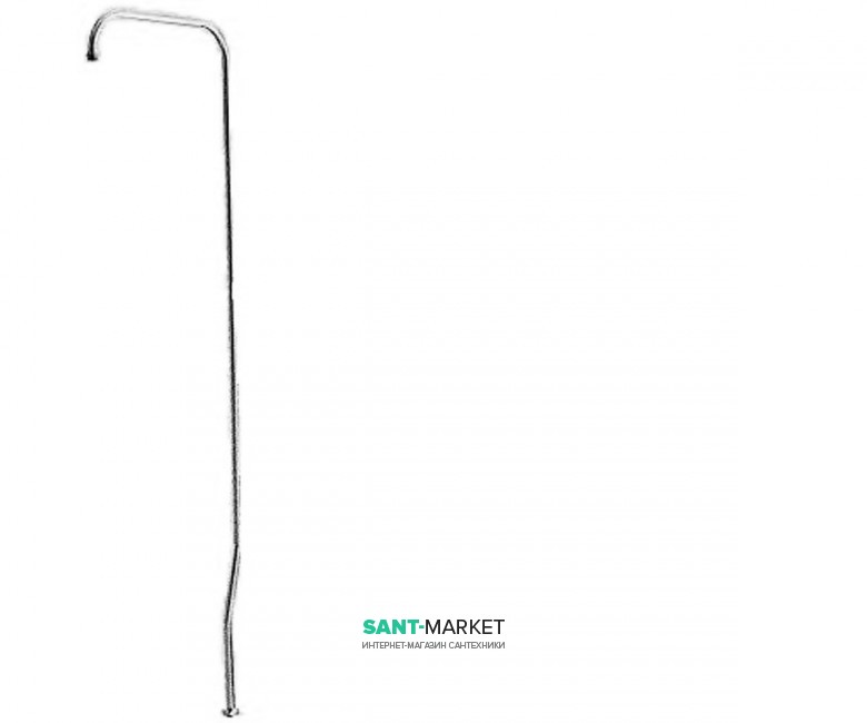 Душевая стойка без лейки для душа Bossini хром L00100000030001