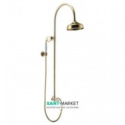 Душевой гарнитур Emmevi Antica с верхним и ручным душем бронза CO2594Е BR