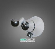 Тримач для душу настінний поворотний Bossini хром C21000