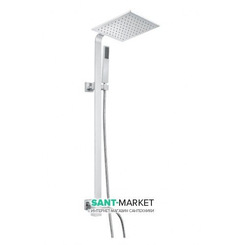 Душевой гарнитур Emmevi Sicily с верхним и ручным душем хром CR2773