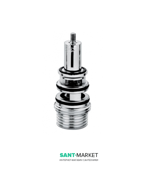 Переключатель ванна/душ Emmevi Ramses пластик хром C02302E PVC