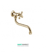 Монокран для кухні Emmevi Deco Classic настінний одновентільний бронза BR12006 S