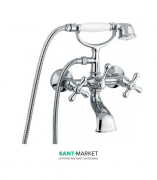 Змішувач для ванни Emmevi Deco Classic з ручним душем хром СR12011CC