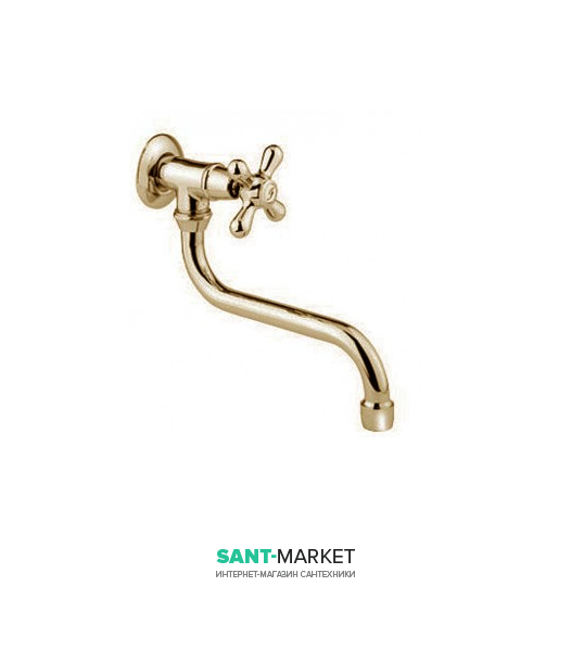 Монокран для кухні Emmevi Deco Classic настінний одновентільний бронза BR12006 S