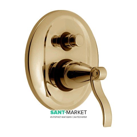 Смеситель для душа Emmevi Abel однорычажный скрытого монтажа бронза BR39019R