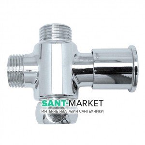 Вентиль перемикача на змішувач для душа Bossini хром E615000