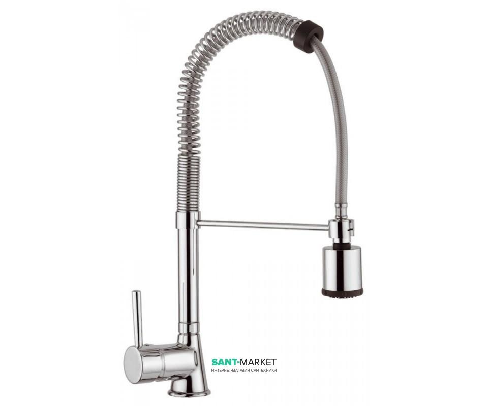 Смеситель для кухни Emmevi Piper однорычажный на пружине хром CR45010