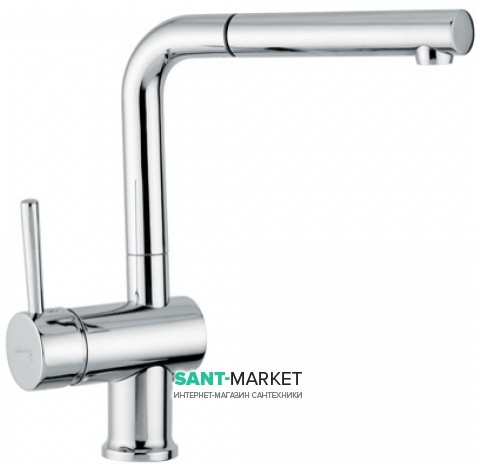 Змішувач для кухні Emmevi Piper змішувач матовий хром SC45066