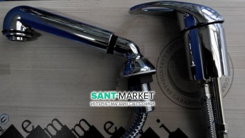 Змішувач для раковини Emmevi Luxor для перукарні з лійкою CR1120R.B