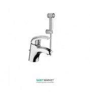 Змішувач для раковини Emmevi Luxor з гігієнічним душем хром CR7063R.B
