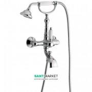 Смеситель для ванной Emmevi Laguna однорычажный с ручным душем хром СR40011