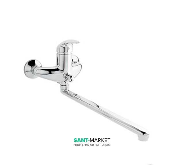 Смеситель для ванной Emmevi Luxor однорычажный хром CR7055RCM