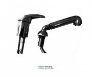 Смеситель Emmevi Luxor на борт ванны однорычажный с выдвижной лейкой CR1120R.A