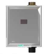 Автоматическое устройство смыва для унитаза AlcaPlast  6V (батарея питания) хром пластик ASP3-B