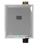 Автоматическое устройство смыва для унитаза AlcaPlast  6V (батарея питания) хром пластик ASP3-B