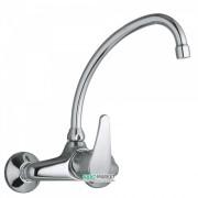 Змішувач для раковини одноважеля настінний Tres Eco-Tres хром 17021802